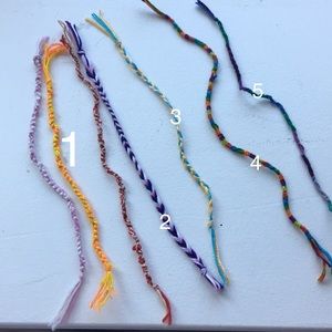 🎀Super cute VSCO homemade friendship bracelets!🎀